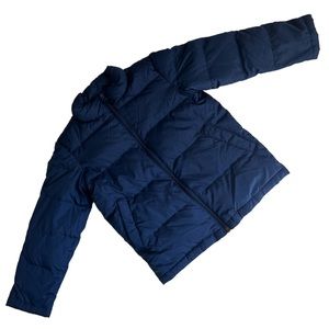 Land’s End Navy Packable Puffer Coat S(4)